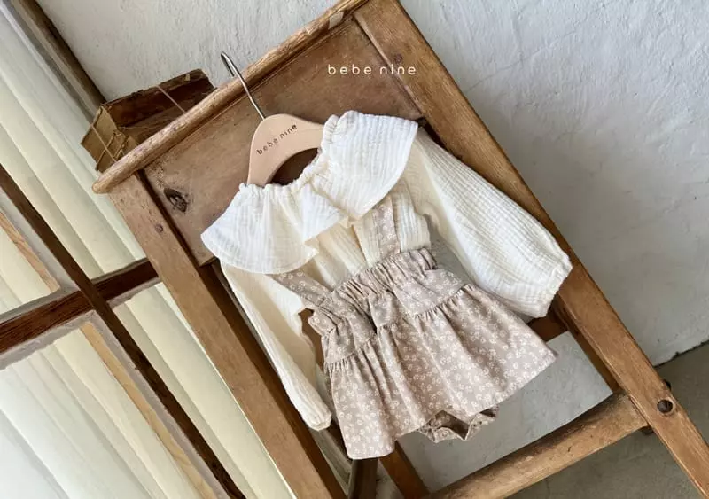 Bebe Nine - Korean Baby Fashion - #babyboutique - Merry Cancan Bloomer Bodysuit - 5