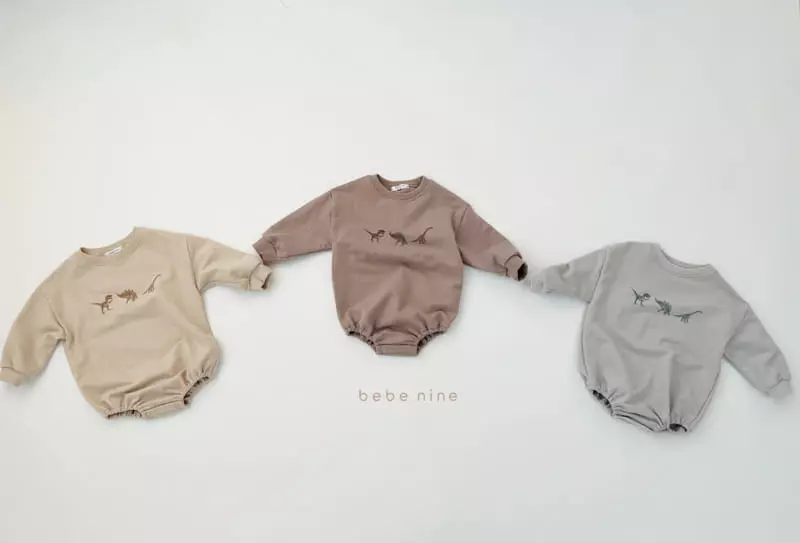 Bebe Nine - Korean Baby Fashion - #babyboutique - Tonton Dino Bodysuit - 10