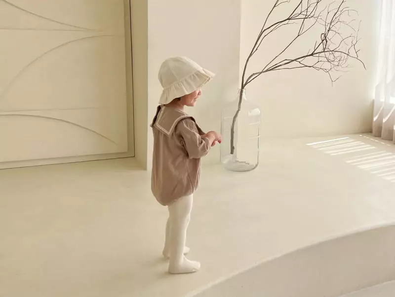 Bebe Nine - Korean Baby Fashion - #babyboutique - Sorbe Embroidery Bodysuit - 8