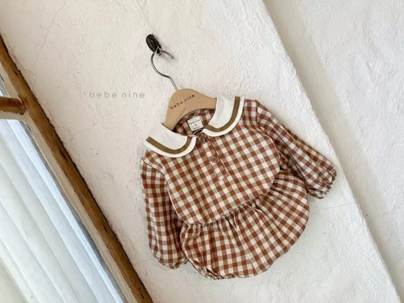 Bebe Nine - Korean Baby Fashion - #babyboutiqueclothing - Cacao Bloomer Top Bottom Set - 3
