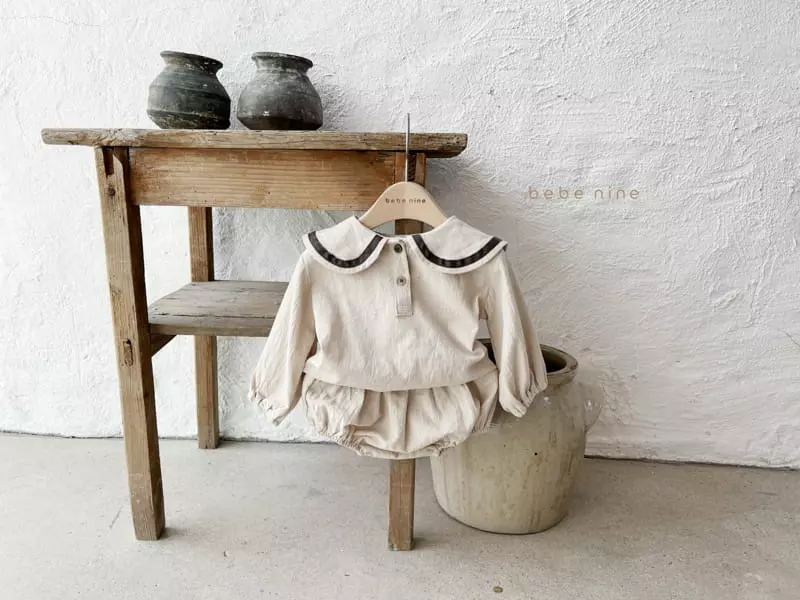Bebe Nine - Korean Baby Fashion - #babyboutiqueclothing - Lava Sailor Bloomer Top Bottom Set - 2
