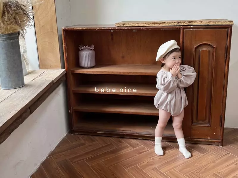 Bebe Nine - Korean Baby Fashion - #babyboutiqueclothing - Bera Embroidery Bodysuit - 8