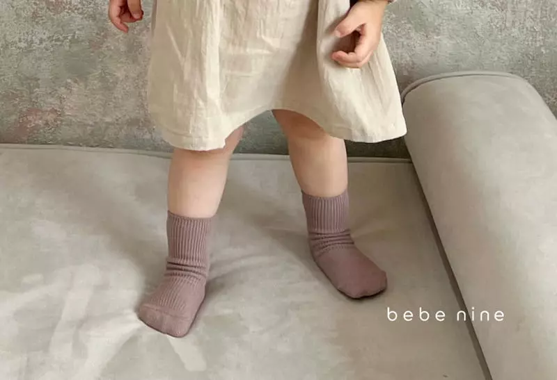 Bebe Nine - Korean Baby Fashion - #babyclothing - Dalgona Socks - 3