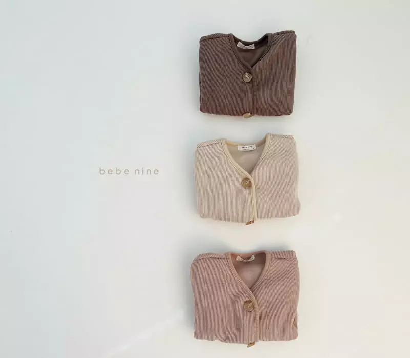 Bebe Nine - Korean Baby Fashion - #babyclothing - Beeb Hush Cardigan