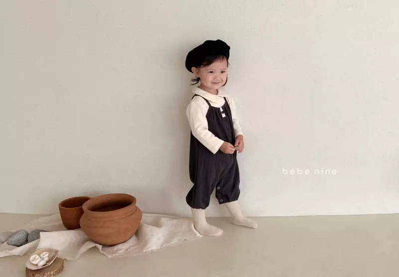 Bebe Nine - Korean Baby Fashion - #babyfashion - Chrros Dungarees - 6