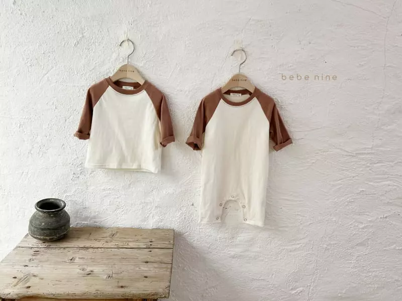 Bebe Nine - Korean Baby Fashion - #babyfever - Mizzi Raglan Bodysuit - 2