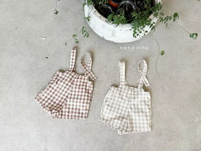 Bebe Nine - Korean Baby Fashion - #babyfever - Square Bodysuit - 9