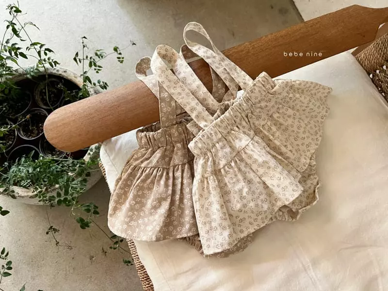 Bebe Nine - Korean Baby Fashion - #babyfever - Merry Cancan Bloomer Bodysuit - 9