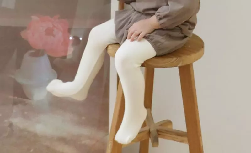 Bebe Nine - Korean Baby Fashion - #babyfever - Stomach Foot Leggings Simple - 7