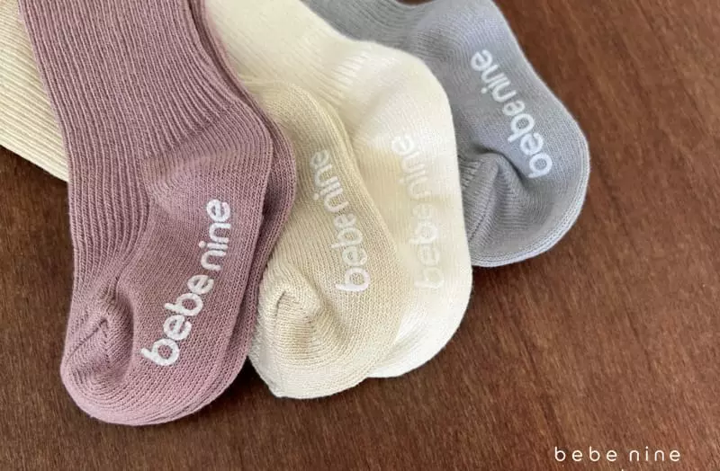 Bebe Nine - Korean Baby Fashion - #babyfever - Dalgona Socks - 5