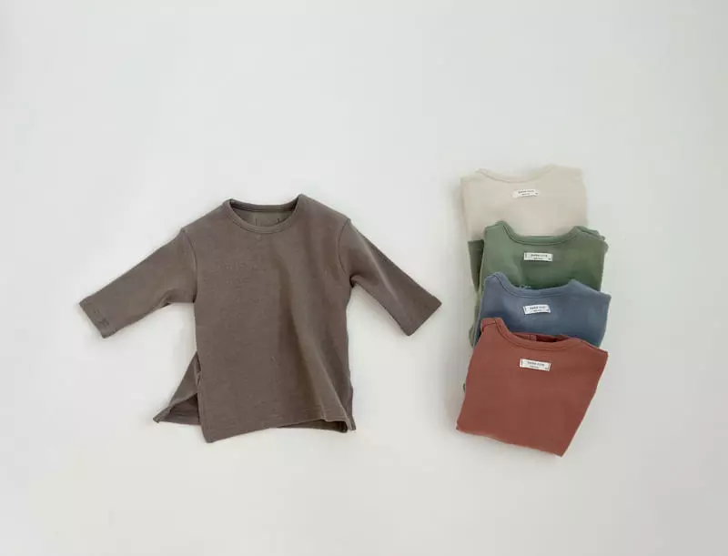 Bebe Nine - Korean Baby Fashion - #babygirlfashion - Sticky Long Tee - 7
