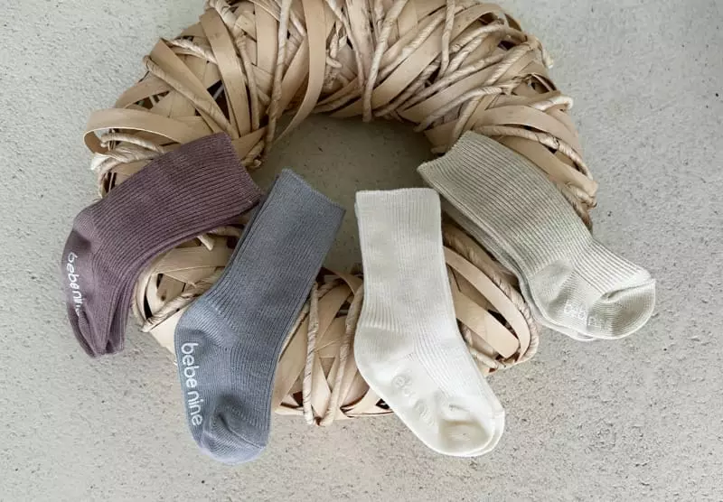 Bebe Nine - Korean Baby Fashion - #babygirlfashion - Dalgona Socks - 6