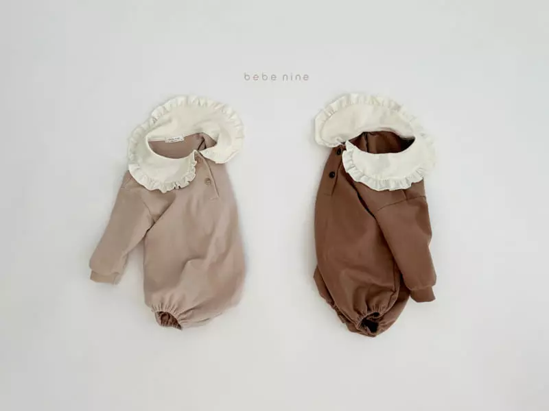 Bebe Nine - Korean Baby Fashion - #babygirlfashion - Frill Petit Bodysuit