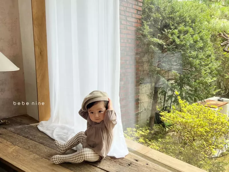 Bebe Nine - Korean Baby Fashion - #babylifestyle - Cocoa Lace Bodysuit - 5