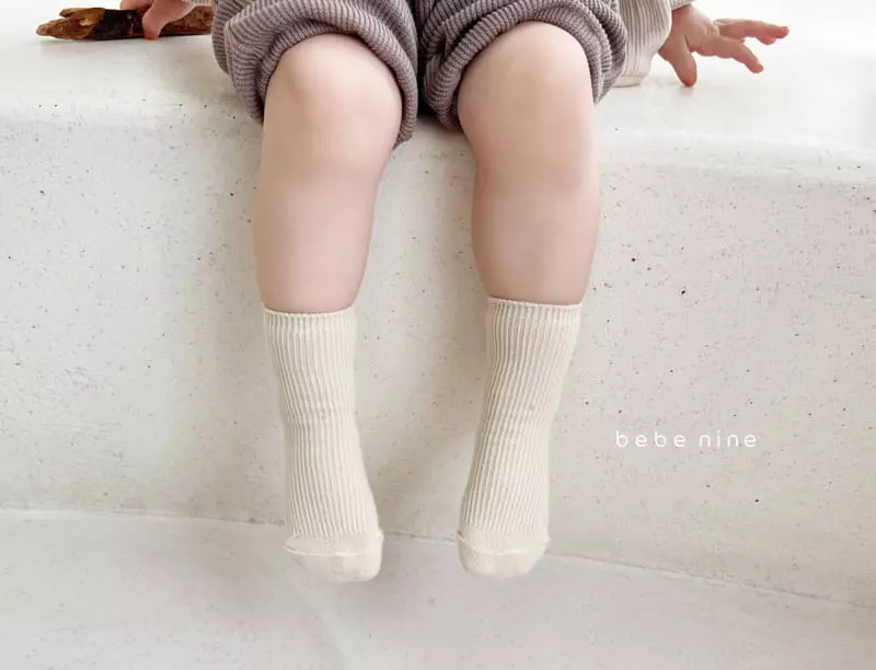 Bebe Nine - Korean Baby Fashion - #babylifestyle - Dalgona Socks - 7