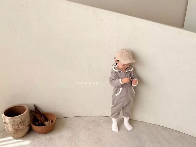 Bebe Nine - Korean Baby Fashion - #babygirlfashion - Kangaroo Hoody Color - 4