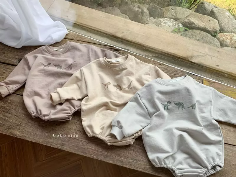 Bebe Nine - Korean Baby Fashion - #babylifestyle - Tonton Dino Bodysuit