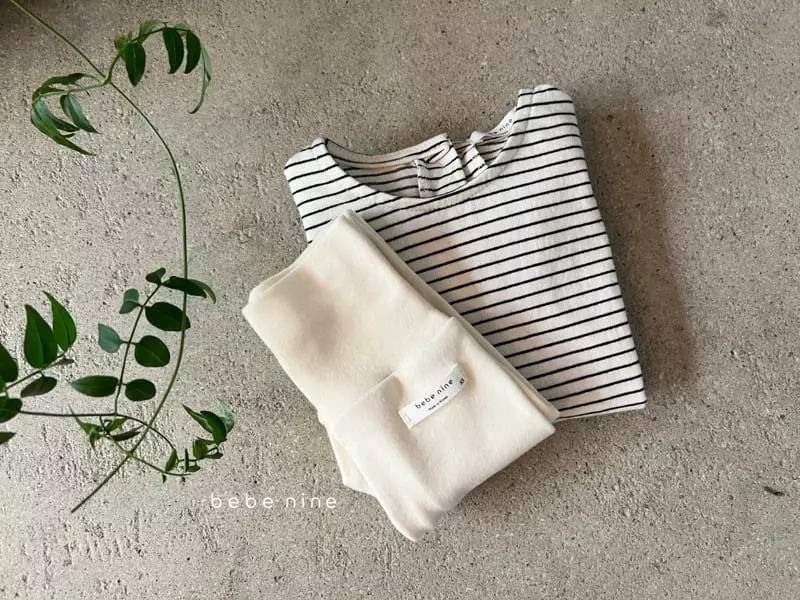Bebe Nine - Korean Baby Fashion - #babyoninstagram - Otte Stripes Bodysuit - 7