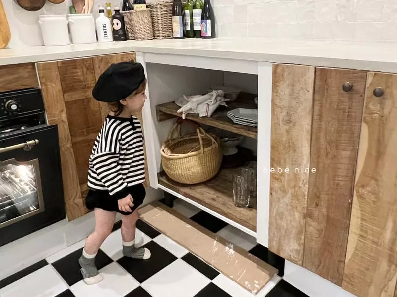 Bebe Nine - Korean Baby Fashion - #babylifestyle - Ppappiyong Waffle Top Bottom Set - 4