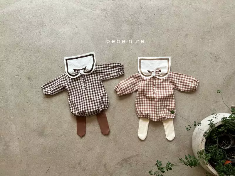 Bebe Nine - Korean Baby Fashion - #babyoninstagram - Milk Sailor Bodysuit - 5