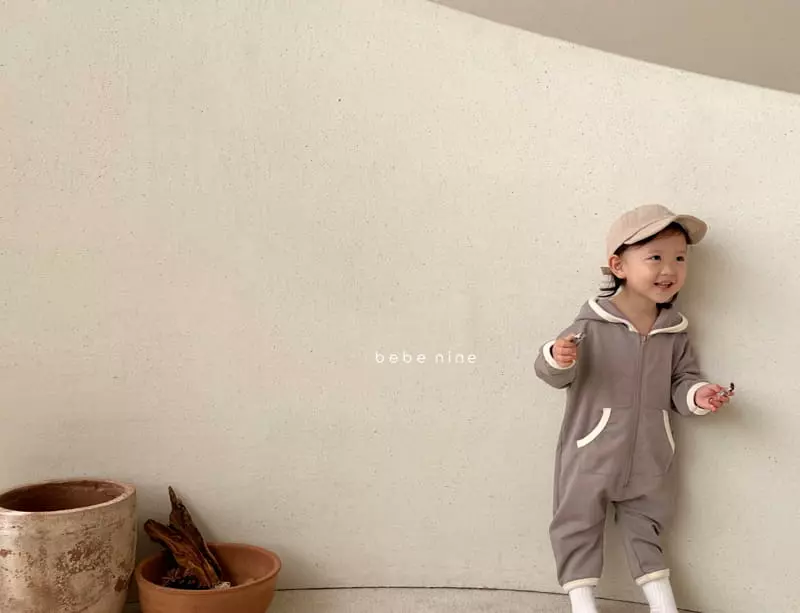 Bebe Nine - Korean Baby Fashion - #babyoninstagram - Kangaroo Hoody Color - 5