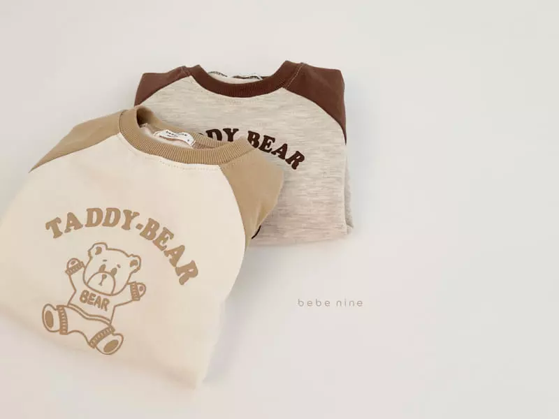 Bebe Nine - Korean Baby Fashion - #babyoninstagram - Walnut Bear Bodysuit