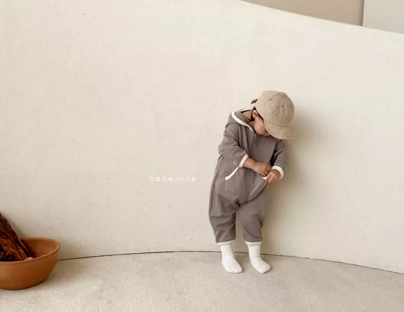 Bebe Nine - Korean Baby Fashion - #babyootd - Kangaroo Hoody Color - 6