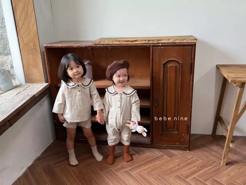 Bebe Nine - Korean Baby Fashion - #babyoutfit - Croiffle Bodysuit - 5