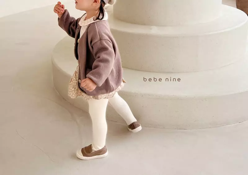 Bebe Nine - Korean Baby Fashion - #babyoutfit - Beeb Hush Cardigan - 9