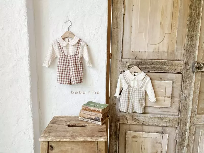 Bebe Nine - Korean Baby Fashion - #babywear - Square Bodysuit
