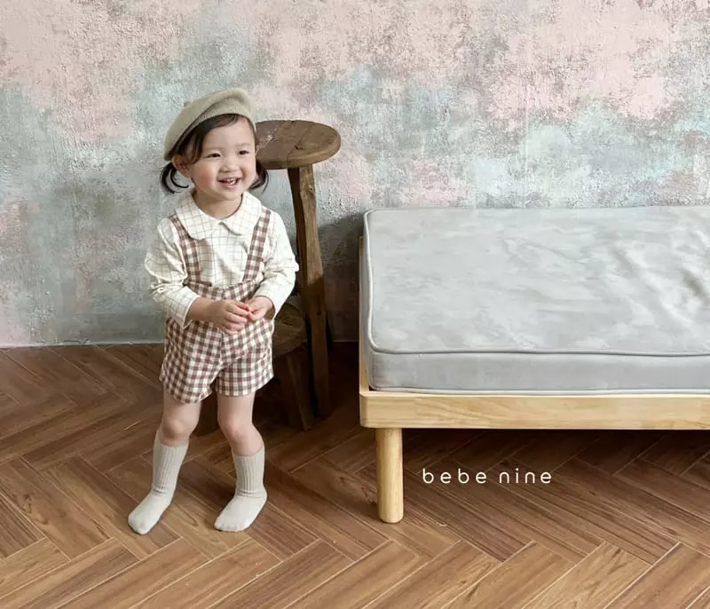 Bebe Nine - Korean Baby Fashion - #babywear - Circle Collar Tee Ivory - 5