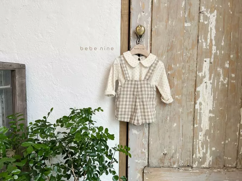 Bebe Nine - Korean Baby Fashion - #onlinebabyboutique - Square Bodysuit - 2