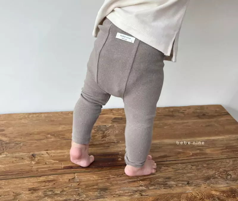 Bebe Nine - Korean Baby Fashion - #onlinebabyboutique - No Foot Leggings - 4