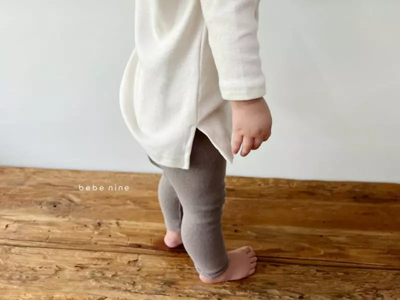 Bebe Nine - Korean Baby Fashion - #smilingbaby - No Foot Leggings - 5