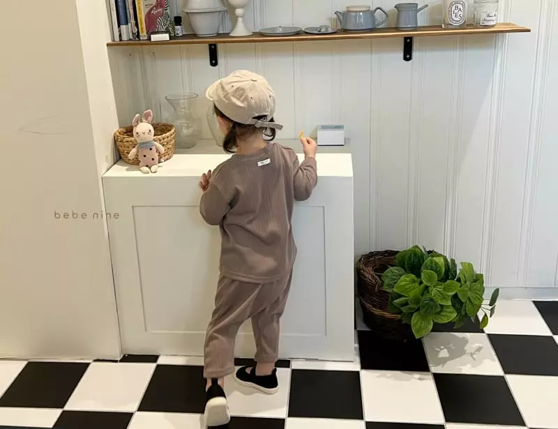 Bebe Nine - Korean Baby Fashion - #smilingbaby - Daily Bebe Top Bottom Set - 10