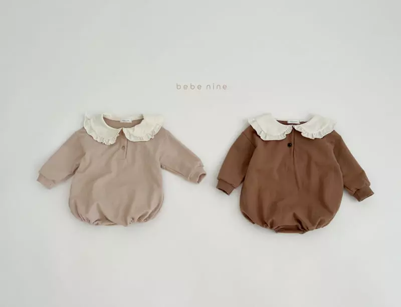 Bebe Nine - Korean Baby Fashion - #smilingbaby - Frill Petit Bodysuit - 10