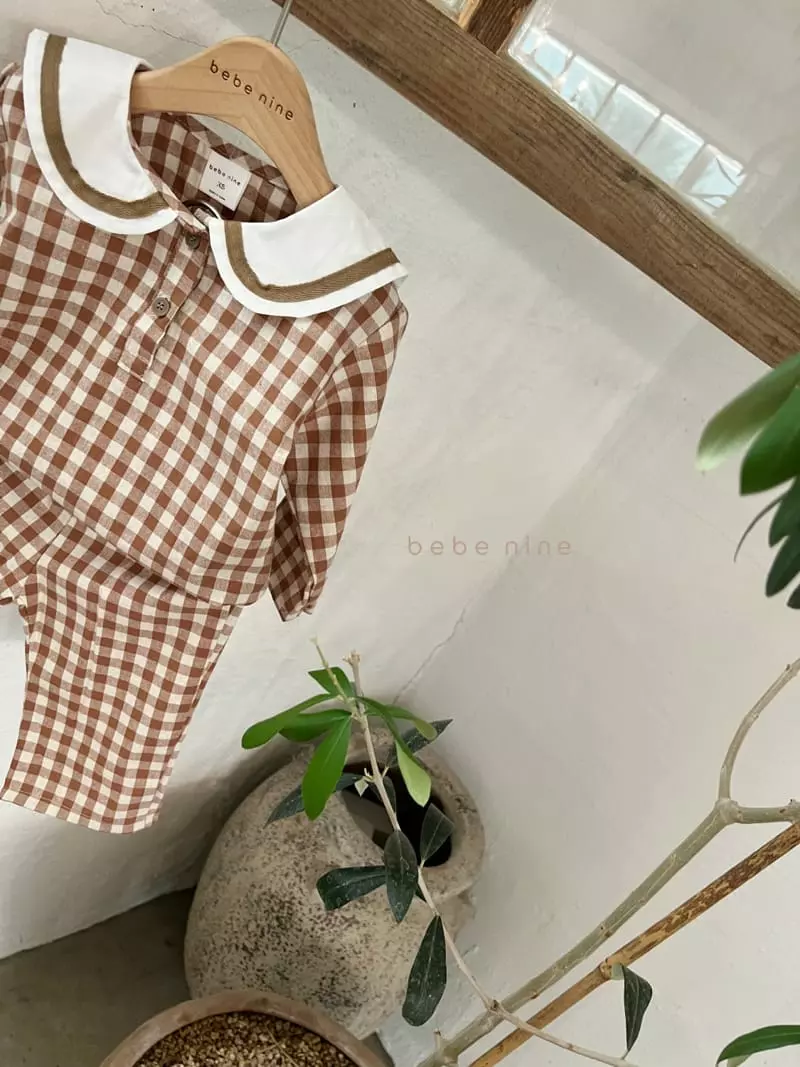 Bebe Nine - Korean Children Fashion - #childofig - Cacao Kid Top Bottom Set