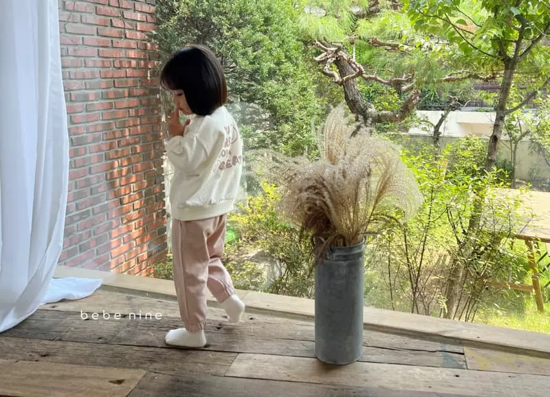 Bebe Nine - Korean Children Fashion - #fashionkids - Hi Smile Top Bottom Set - 5