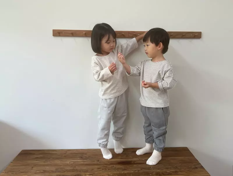 Bebe Nine - Korean Children Fashion - #discoveringself - Otte Stripes Tee - 4