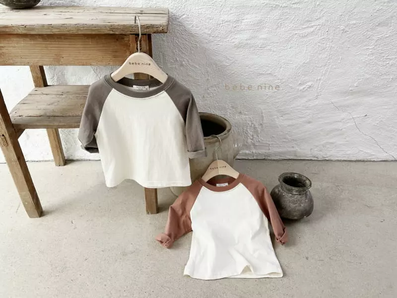 Bebe Nine - Korean Children Fashion - #kidzfashiontrend - Mizzi Raglan Tee - 6