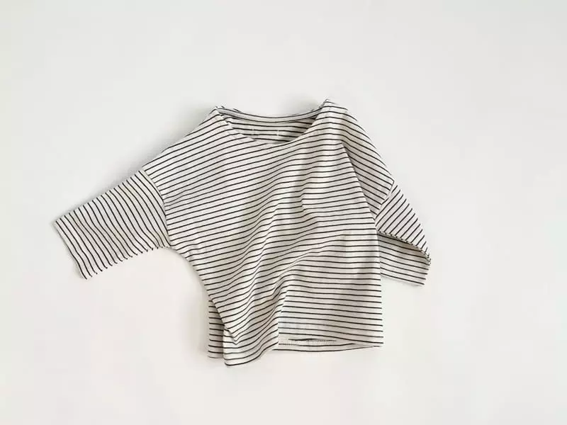 Bebe Nine - Korean Children Fashion - #littlefashionista - Otte Stripes Tee - 9