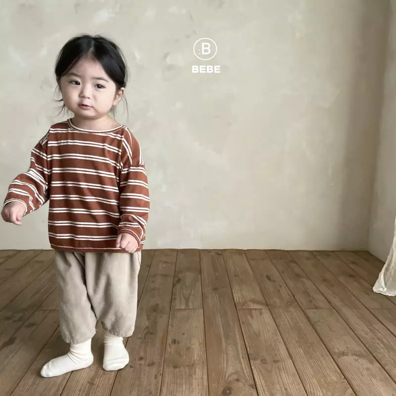 Bella Bambina - Korean Baby Fashion - #babyboutique - Bebe Hayo Stripes Tee - 10