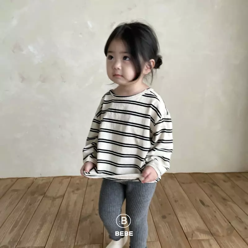 Bella Bambina - Korean Baby Fashion - #babyboutique - Bebe Hayo Stripes Tee - 9