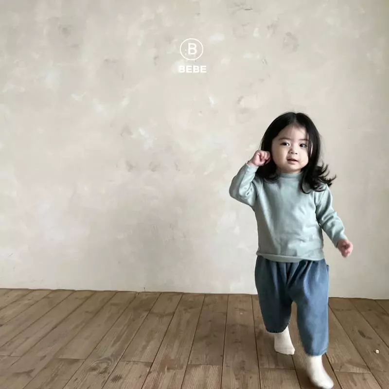 Bella Bambina - Korean Baby Fashion - #babyboutique - Bebe Simple Turtleneck Tee - 8