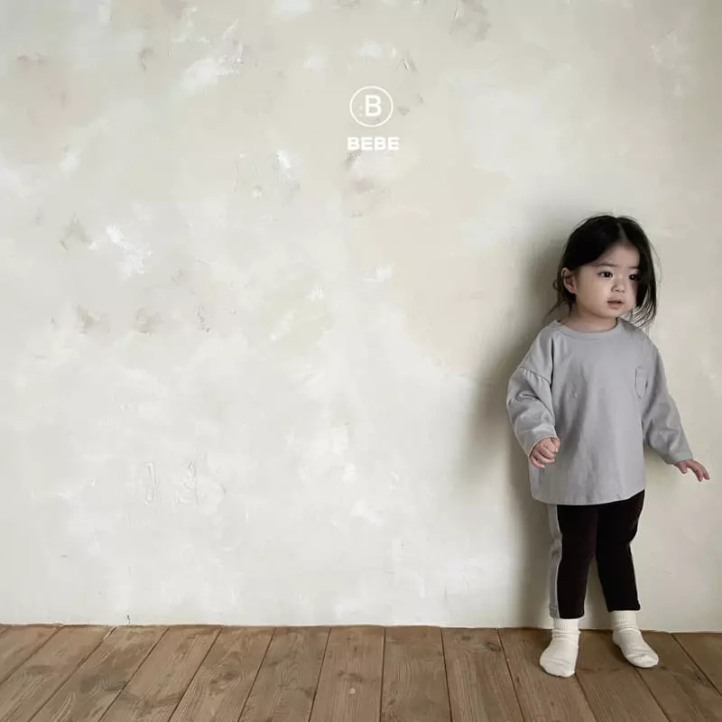 Bella Bambina - Korean Baby Fashion - #onlinebabyshop - Bebe Grick Pocket Tee - 4