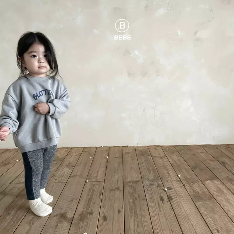 Bella Bambina - Korean Baby Fashion - #babyboutique - Bebe Butter Sweatshirt - 4