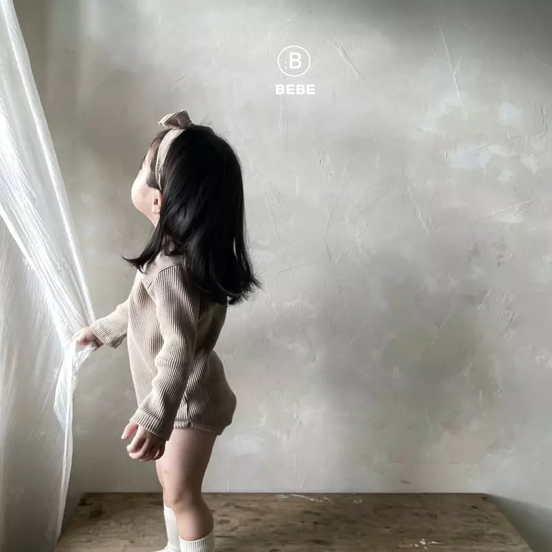 Bella Bambina - Korean Baby Fashion - #babyboutique - Bebe Ponning Hairband Bodysuit