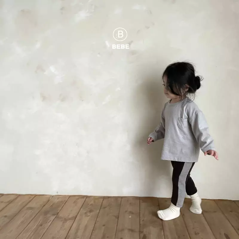 Bella Bambina - Korean Baby Fashion - #babyboutiqueclothing - Bebe Grick Pocket Tee - 6