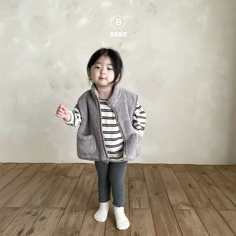 Bella Bambina - Korean Baby Fashion - #babyboutiqueclothing - Bebe B Fleece Vest - 2