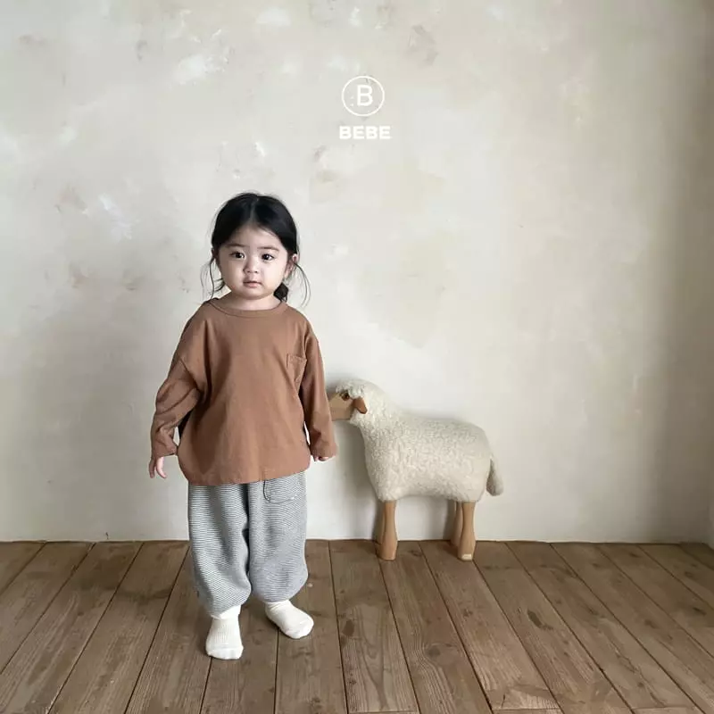 Bella Bambina - Korean Baby Fashion - #babyclothing - Bebe Grick Pocket Tee - 7